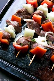 The dorper lamb is is very lean and cooks quickly on the grill. Grilled Greek Lamb Kebabs Recipe Cooking Lsl