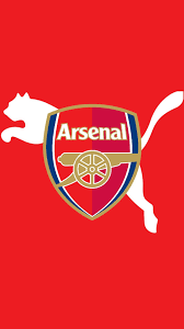 Red Background Arsenal Logo Wallpaper For Mobile Olahraga Wallpaper Ponsel Ponsel