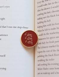 I Took A Deep Breath And Listened To The Old Brag Of My Heart I Am I Am I Am Sylvia Plath The Bell Jar Enamel Pin Bookish The Bell