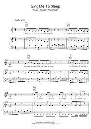 Alan Walker Sing Me To Sleep Sheet Music And Printable Pdf Music Notes Sing Me To Sleep Alan Walker Sheet Music