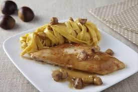 Recette De Escalope De Dinde A La Creme De Marrons Facile Et Rapide Recette Recette Escalope De Dinde Idee Repas Facile Escalopes De Dinde