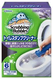 スクラビングバブル トイレスタンプクリーナー クリスタルシトラスの香り 本体 38g トイレクリーナー クリーナー トイレ 洗剤 香り