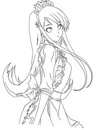 You can find here 120 free printable princess coloring pages for boys, girls and adults. Picture Of Princess Anime Coloring Page Coloring Sky In 2021 Disney Princess Coloring Pages Princess Coloring Pages Disney Princess Colors