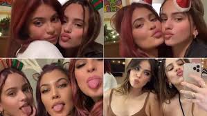 Kylie posted a sweet photo of herself lounging around a rooftop in a white robe. Music Kylie Jenner Unfollows Rosalia On Instagram Why Because Of Travis Scott Marca