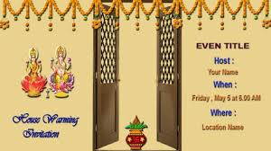 How To Create House Warming Invitation Card In Photoshop House Warming Invitations House Warming Ceremony Invitation Card Design