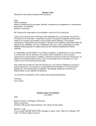 Sample Letter Request For Housing Accommodation Sample Letter Requesting Housing Assistance