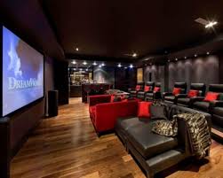 Theatre Room Lighting Ideas Fresh Red And Black Home Theater Luury Cool Rooms Decor Elements Style Seating Design Layout Lamp Movie Decorating Inexpensive Crismatec Com