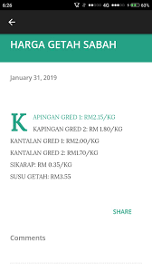 Check spelling or type a new query. Harga Getah Sabah For Android Apk Download