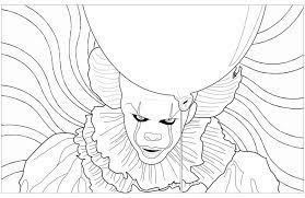 Download or print this amazing coloring page. Pennywise Coloring Pages 100 Printable Coloring Pages