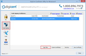 The process can seem slightly daunting. Code Signing With Digicert Certificate Utility