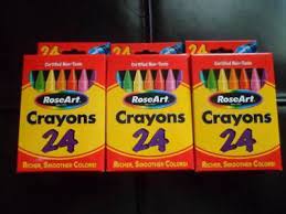 Crayons 116653 Roseart 24 Count Richer Smoother Colors Crayons Unopened In Original Box 3packs Buy It Now Only 12 95 On E Color Crayons Rose Art Crayon