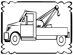 Fun Tow Truck In Frame Coloring Pages In 2020 Truck Coloring Pages Coloring Pages For Boys Coloring Sheets For Boys