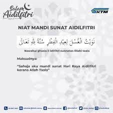 Hari raya aidilfitri is a holiday which is celebrated in indonesia, malaysia, singapore, philippines, and brunei, and celebrates the end of ramadan. Ktmb 03 2267 1200 Twitter àªªàª° Niat Mandi Sunat Aidilfitri Nikmatdisyukuri Ktmbprihatin Ktmb Ets Komuter Intercity Skyparklink Ktmkargo Stayhome Staysafe Stayhealthy Staystrong Keretapikerja Covid19malaysia Https T Co 1g4wkkcggo