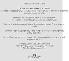 To install xfinity my account 2020 for pc windows, you'll get to install an android emulator like xeplayer, bluestacks, or nox app player first. Another Reason To Loathe These People Comcast Says All Emails Are Service Related And Therefore Won T Give You An Unsubscribe Button Comcast