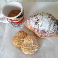 Breakfast Idea Biscuits Cream Croissant And Coffee Pinterest Softcoffee