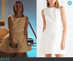 4.2 out of 5 stars 2,765. Wornontv Noa S White Sleeveless Flare Dress On The Baker And The Beauty Nathalie Kelley Clothes And Wardrobe From Tv