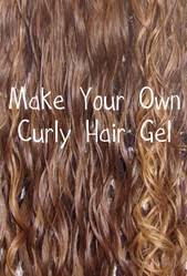 And sweet almond oil provides your curls with the luster and shine that you've always dreamed of. Make Homemade Hair Gel Curly Hair Girls Love