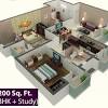 We have also visualized the different methods of arranging the interior. 1