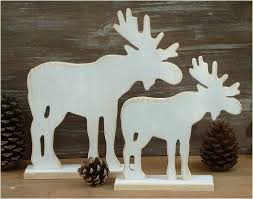 Elchkopf vorlage angenehme ierkopf ausmalbild malvorlage ics. Weihnachtsdeko Aus Holz Vorlagen Inspiration Weihnachts Elch Rentier Landhaus Holz Weiss Gewischt Canadiana Decor Christmas Moose Moose Ornaments Diy