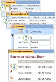 Dalam database, domain data item. Laere Om Strukturen I En Access Database Access
