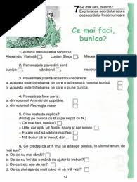 Imi place enorm tema dosarului nostru din aceasta luna: Ce Mai Faci Bunico Fisa De Aprofundare