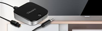 Amazon.Com: Aluratek Adb1B Bluetooth Audio Receiver And Transmitter, 2-In-1  Wireless 3.5Mm, Aux, Optical Audio Adapter, Pairing With 2 Bluetooth  Headphones Simultaneously In Transmitter Mode : Electronics