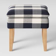 Find outdoor pillows and cushions galore and buy now, pay later! Buffalo Plaid Stool Blue Threshold Target