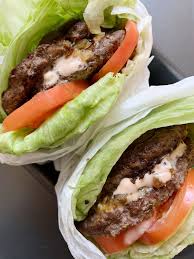 In N Out Animal Style Burgers Whole30 Paleo A Dash Of Dolly Recipe Paleo Burger Recipe Paleo Burger Whole30 Burger