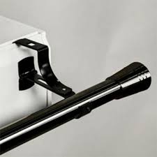Support De Tringle A Rideaux O16 A 20mm Sans Percage Noir Secodir Deco Tringle Rideau Tringle Rideaux