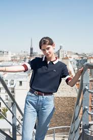 Parisian Chic On A Budget Juno Araya Polo Shirt Outfits Polo Outfits For Women Polo Shirt Outfit Women S