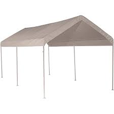 Harbor freight 10 ft by 20 ft car canopy time lapse assembly by @gettin' junk done. Amazon Com Shelterlogic Supermax 2 In 1 Heavy Duty Steel Frame Quick And Easy Set Up Canopy With Enclosure Kit 10 X 20 White 23572 Patio Lawn Garden