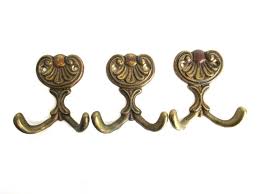 Ideal for christmas lights and christmas wreath also. Set Of 3 Small Wall Hooks Antique Coat Hook Towel Hook Kitchen Hook Solid Brass Towel Hooks Small Wall Wall Hooks
