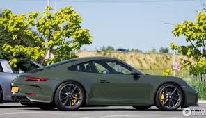 Black Olive Green 991 2 Gt3 Touring Porsche 991 Gt3 Gt3 Porsche