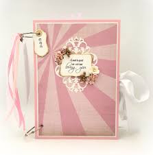 Romantic Pink And Gold Wedding Memory Book Anniversary Gift Wedding Scrapbook Album W Wedding Album Scrapbooking Wedding Memory Book Bridal Shower Scrapbook