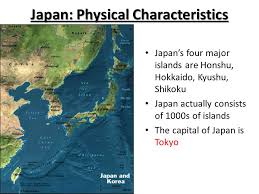 Political, administrative, road, relief, physical, topographical, travel and other maps of japan. Japanese Geography Japan Physical Characteristics Japan S Four Major Islands Are Honshu Hokkaido Kyushu Shikoku Japan Actually Consists Of Ppt Download