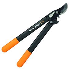 Fiskars Powergear Ii Bypass Getriebeastschere Fur Frisches Holz Antihaftbeschichtet Geharteter Prazisionsstahl Lange 46 Cm Schwarz Orange L72 1001555 Am