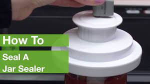 Great for liquids, fragile foods and dry goods like brown sugar, spices, dried fruit and coconut.foodsaver® regular jar sealers replace standard. How To Seal A Jar Sealer Foodsaver Youtube