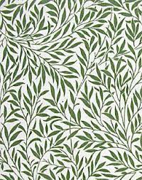 William Morris Willow Wallpaper Tanaman William Morris Bunga