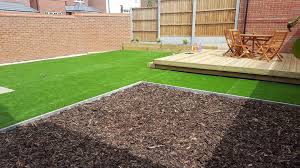Put aside traditional landscaping ideas and create an outdoor living space, rather than settling on a lawn, sexton says. 9 Low Maintenance Garden Ideas Artificial Grass Direct