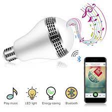 Pin On Bluetooth Light Bulb Speaker