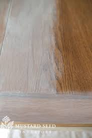 White Washing A Tabletop Miss Mustard Seed White Wood Stain White Wash Table White Washed Furniture