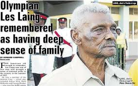 Olympian Les Laing remembered as having deep sense of family