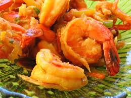 Gambas Marinees Au Gingembre A L Ail Et Aux Petits Legumes La Cuisine De Marie Gambas Marinees Alimentation Legumes
