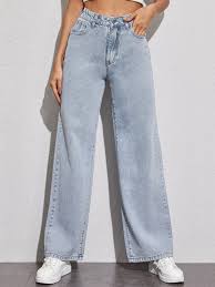 Maybe you would like to learn more about one of these? Acid Wash High Rise Wide Leg Jeans Shein Eur