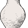 Contoh gambar guci 3 dimensi contoh waouw. 1