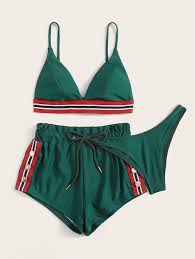 Les maillots de bain a la mode nouvelle collection 2019 2020 ! Maillots De Bain Couvrants Maillot De Bain Jupette Shorty Et Une Piece