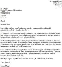 After Maternity Leave Resign Letter Resignation Letter Resignation Letter Sample Resignation Letters