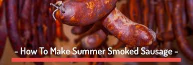 This recipe is awesome and the flavor is incredible, way better than any hickory farms summer sausage. How To Make Summer And Smoked Sausage Step By Step Instructions