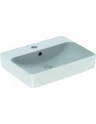 Résiste bien à lusage quotidien. Vasque A Poser Rectangulaire Variform Avec Plage De Robinetterie Geberit
