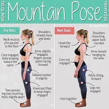 Stand straight and keep some distance between feet. Yoga Tutorial How To Do Mountain Pose Yoga By Karina